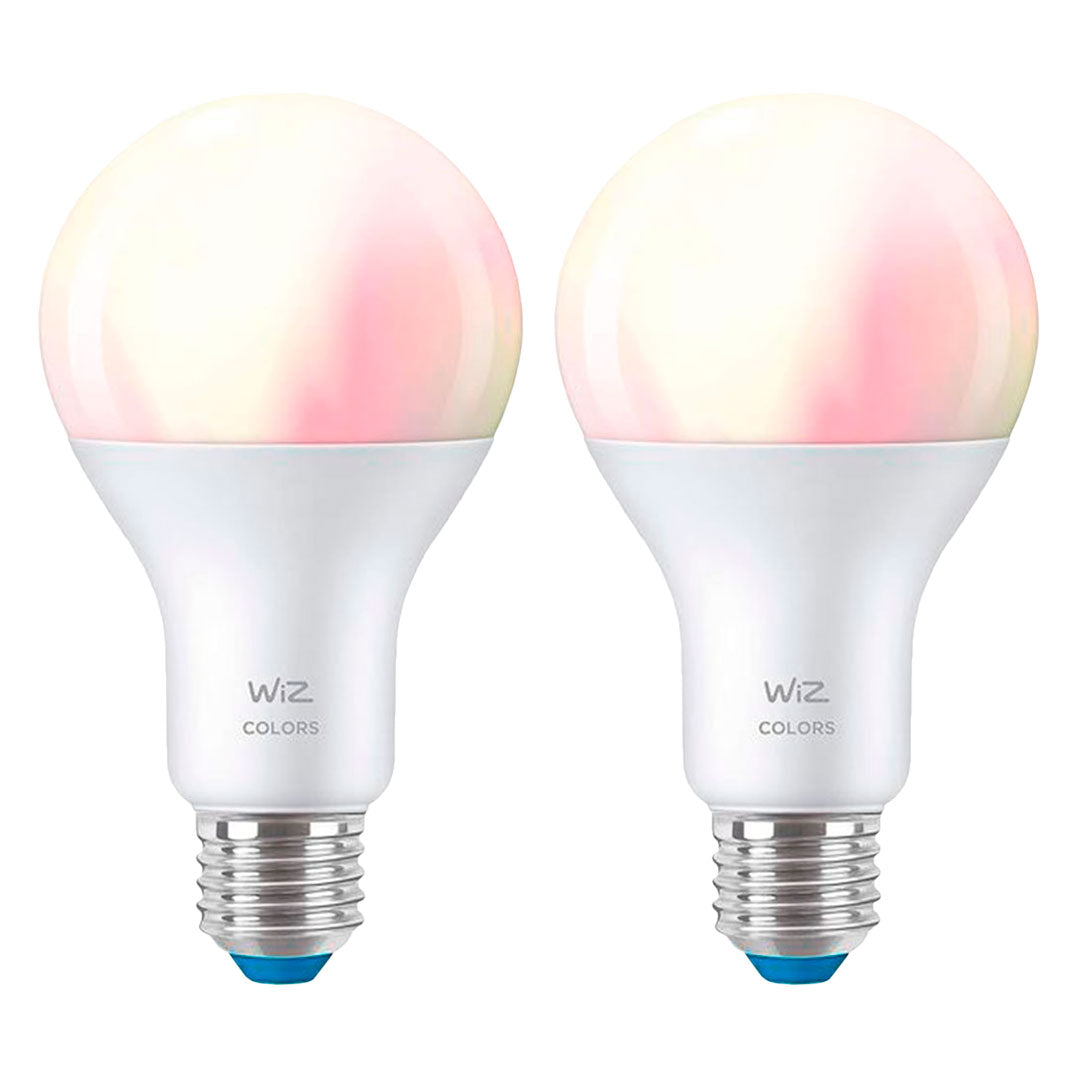 WIZ PACK-2 HIGH LUMEN Foco Inteligente E27 A67 Blanco Color 100W 1521Lúmenes