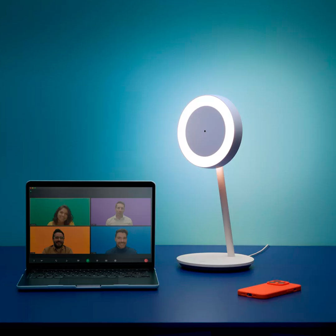 WIZ Portrait Lámpara WIFI inteligente de escritorio, luz blanca, 600 lúmenes 929003296801