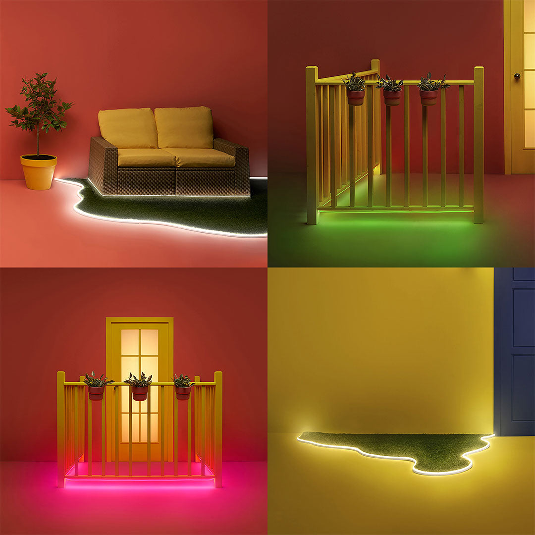 WIZ Cinta Led WIFI inteligente RGB, 24w, tira para exterior de 5mts 929003315201