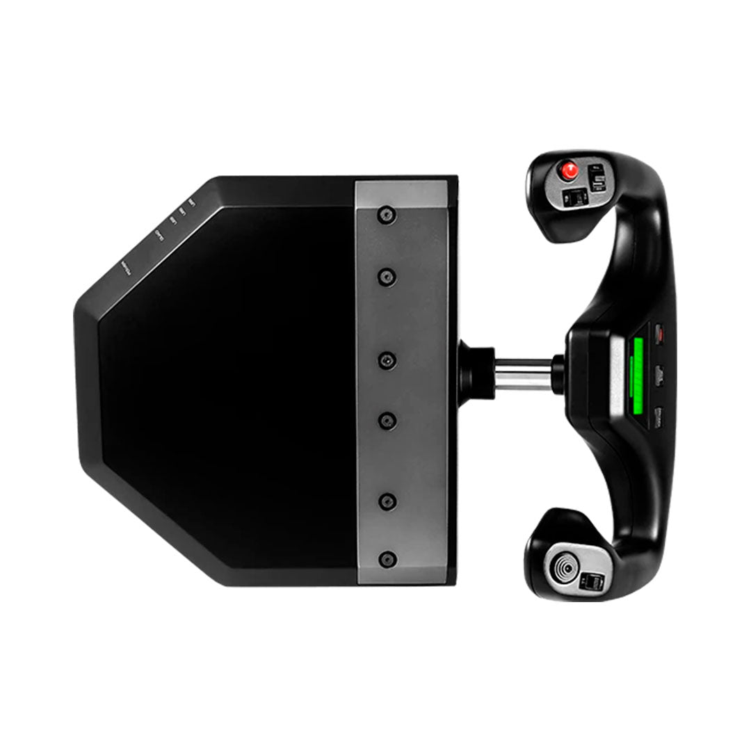 LOGITECH FLIGHT YOKE SYSTEM Palanca de mandos de simulación de vuelo profesional, 945-000023