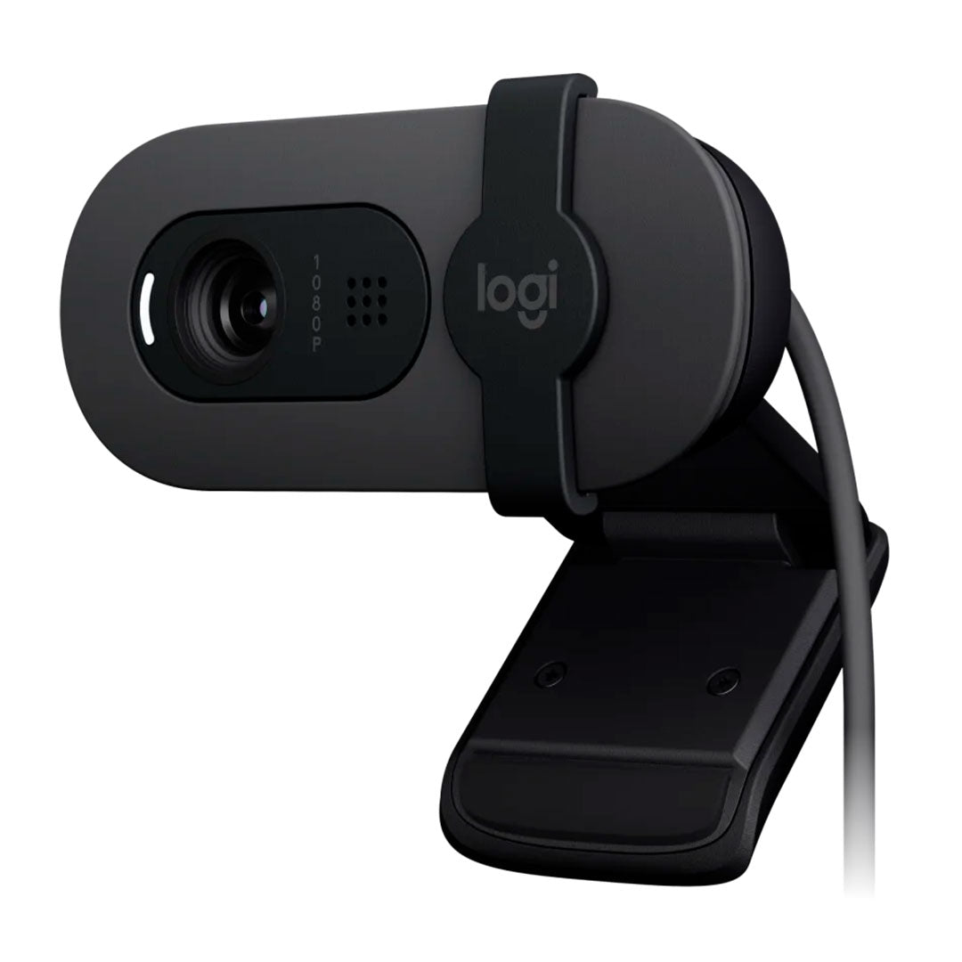 LOGITECH BRIO 100 Cámara Web Full HD 1080p 30fps Grafito