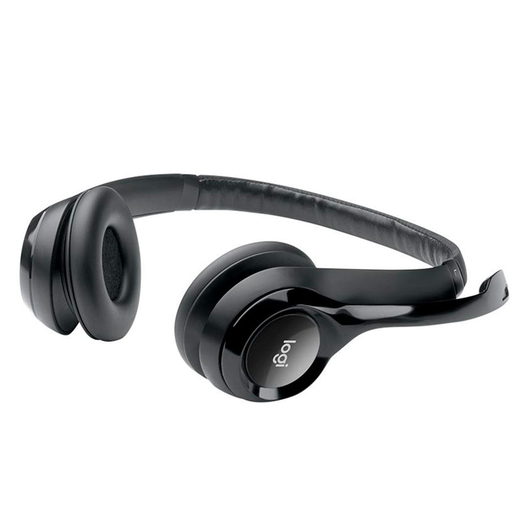 LOGITECH H390 Audífonos USB con micrófono, Negro, 981-000912