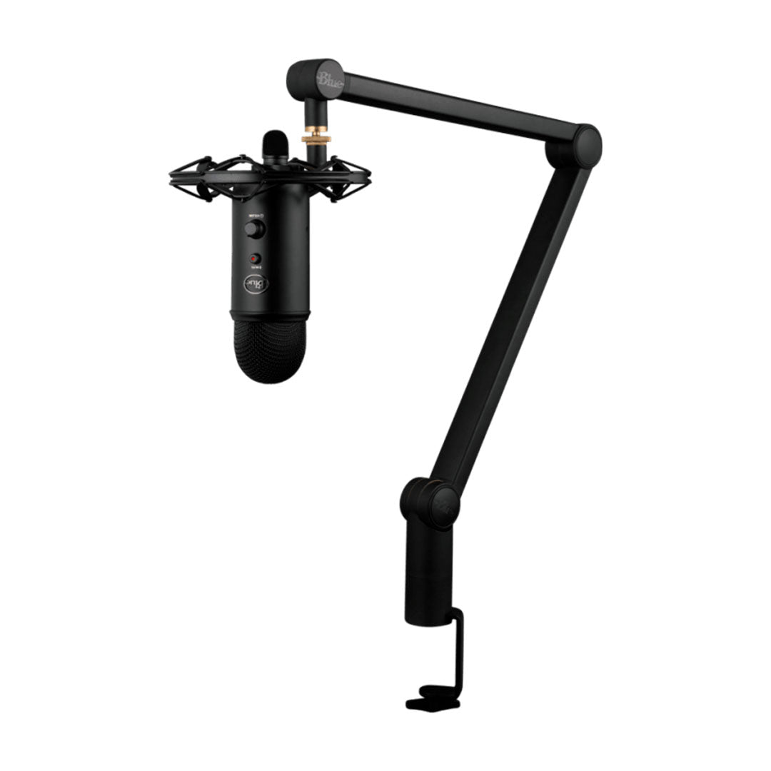 BLUE YETI YETICASTER Paquete de streaming profesional con micrófono USB Yeti, Radius III y Compass