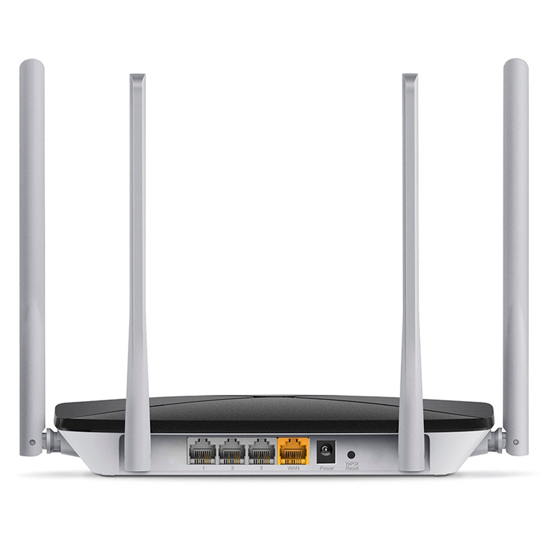 MERCUSYS AC12 Router Inalámbrico Doble Banda AC1200 1,2Gbps MU-MIMO Bidireccional
