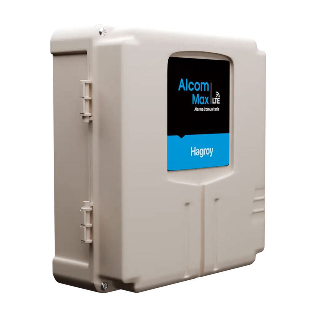 HAGROY HG-AC-ALMX4G Alarma Comunitaria Smart ALCOM MAX 4G 2000 Usuarios APP iHagroy
