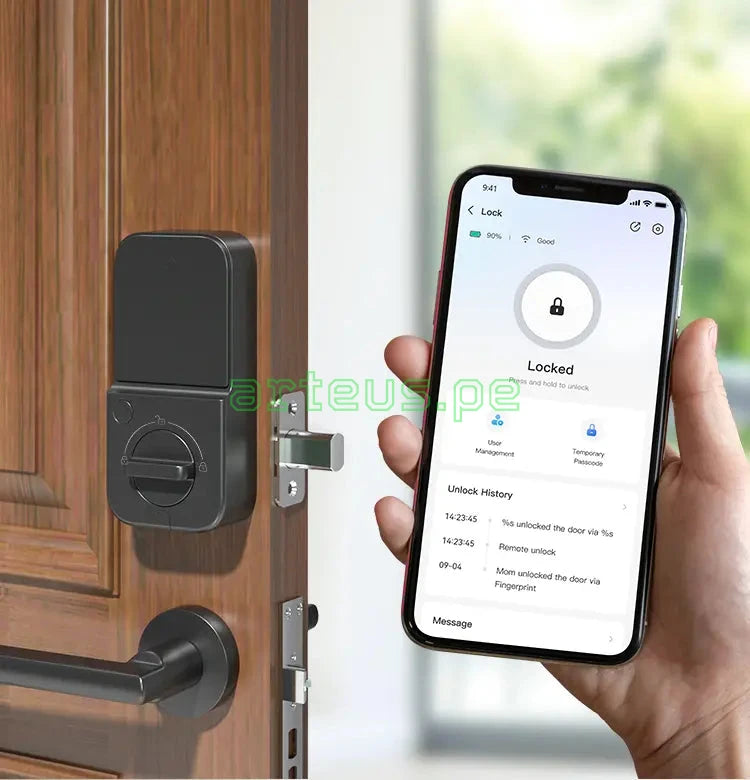 IMOU CUBO 1 Cerradura Inteligente WiFi con Huella ASL-CUBO1-K(D)