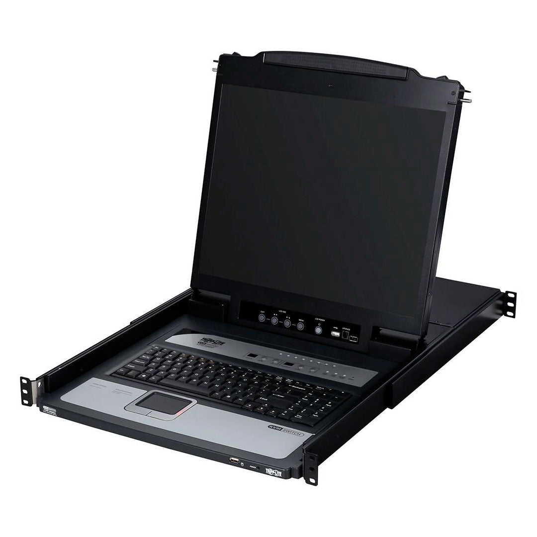 TRIPP LITE BO20-U08-19-K Consola KVM Rackeable con pantalla LCD de 19 y 8 puertos