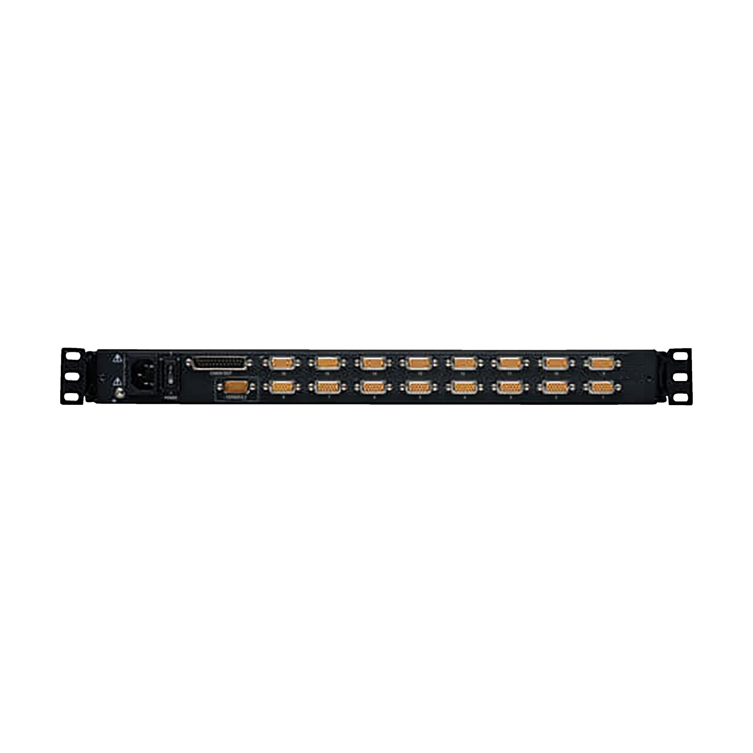 TRIPP LITE B020-U16-19-K Consola KVM para instalación en Rack de 1U 16Puertos Netdirector LCD de 19" para instalación en Rack de 1U de 16 puertos Netdirector LCD de 19"+8Cables PS2 USB.ps2
