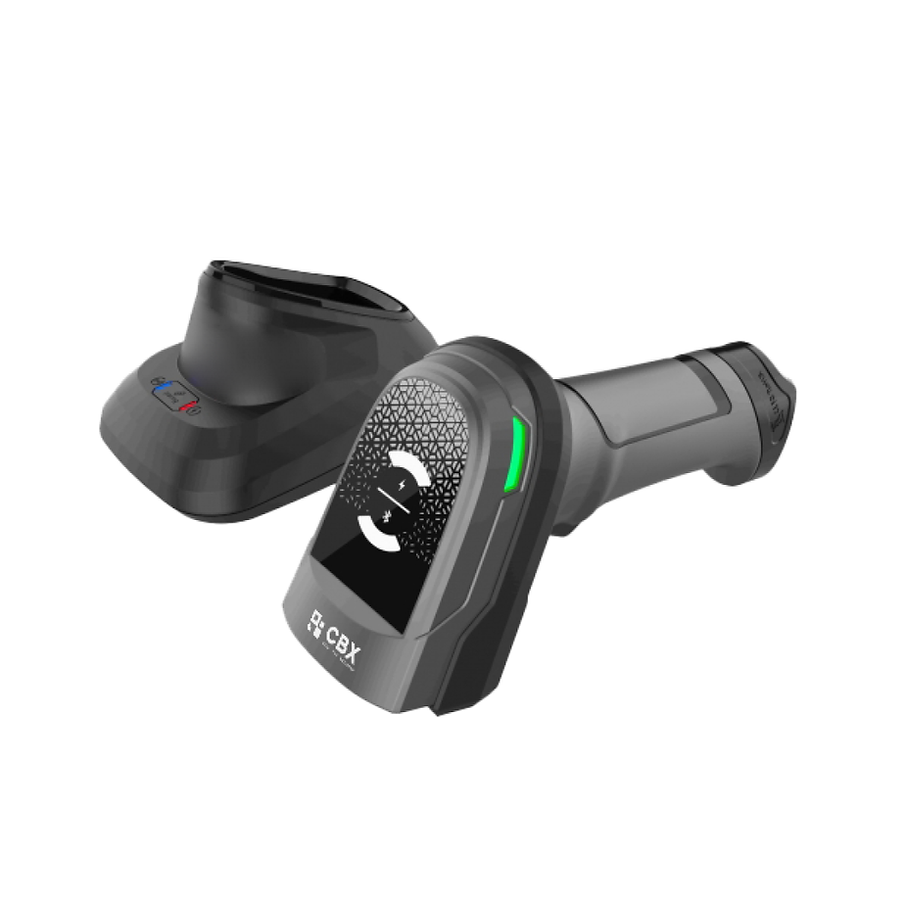 CBX BS-6600 Lector de Código de Barras Inalámbrico 2D Bluetooth USB