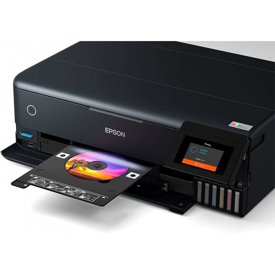 EPSON C11CJ21303 Impresora Inalambrica Multifuncional ECOTANK L8180 primeLAN-Wi-Fi