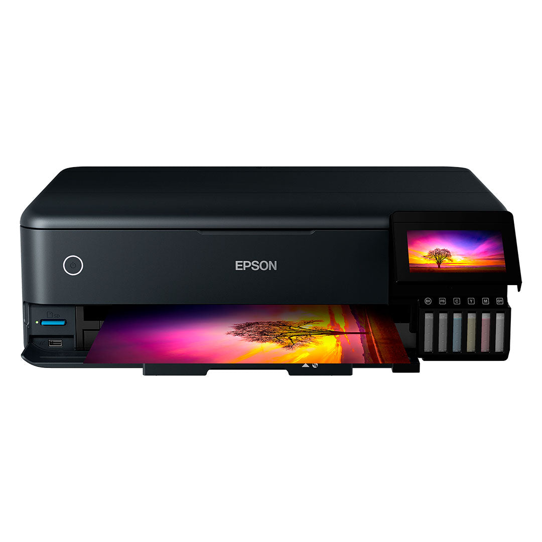 EPSON C11CJ21303 Impresora Inalambrica Multifuncional ECOTANK L8180 primeLAN-Wi-Fi