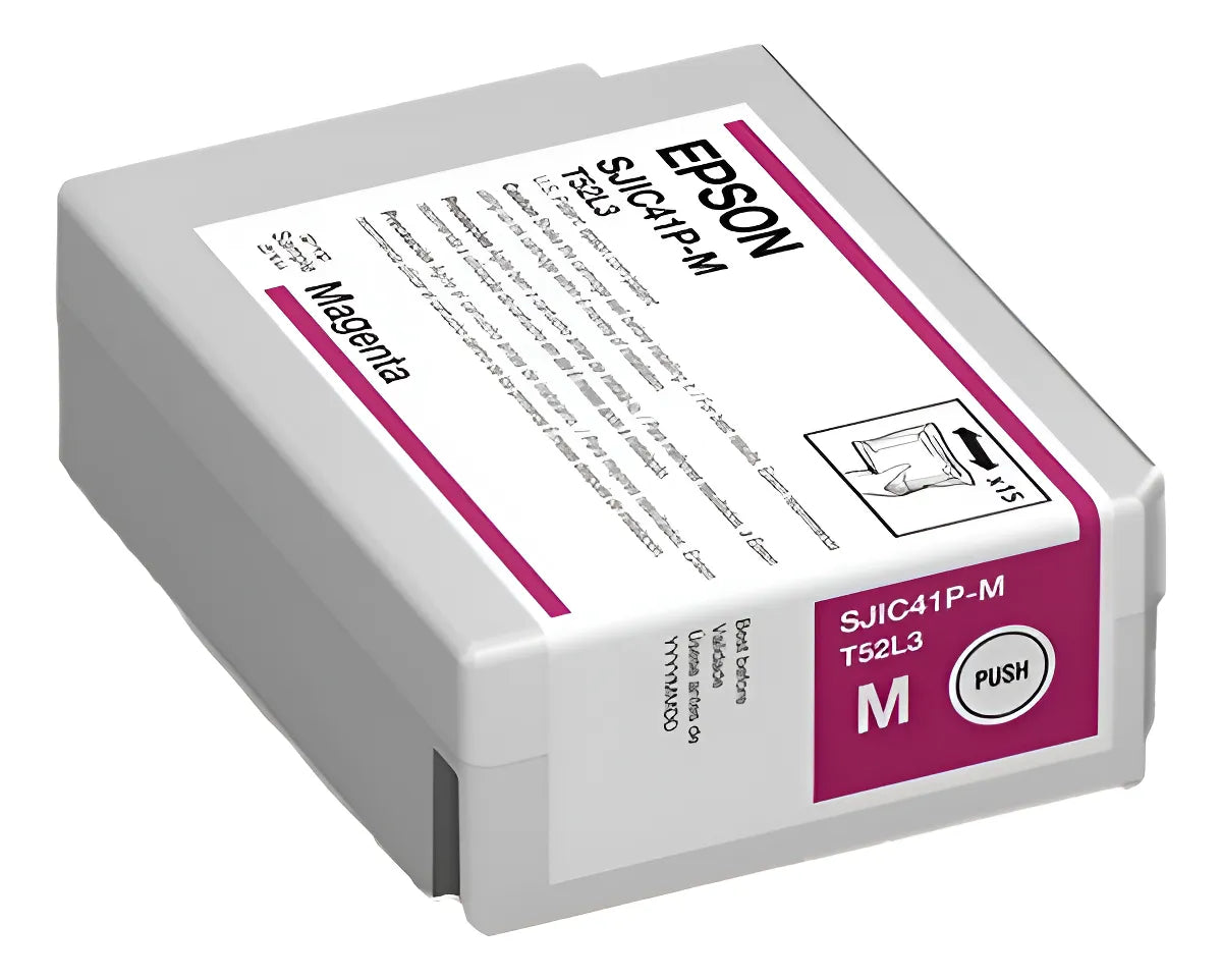 EPSON C13T52L320 Cartucho de Tinta Magenta para Impresoras ColorWorks