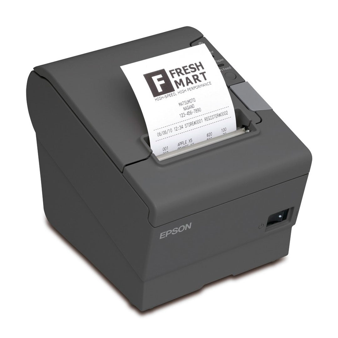 EPSON C31CA85084 - Impresora termica Epson TM-T88V velocidad de impresion 300 mm-seg color negro.
