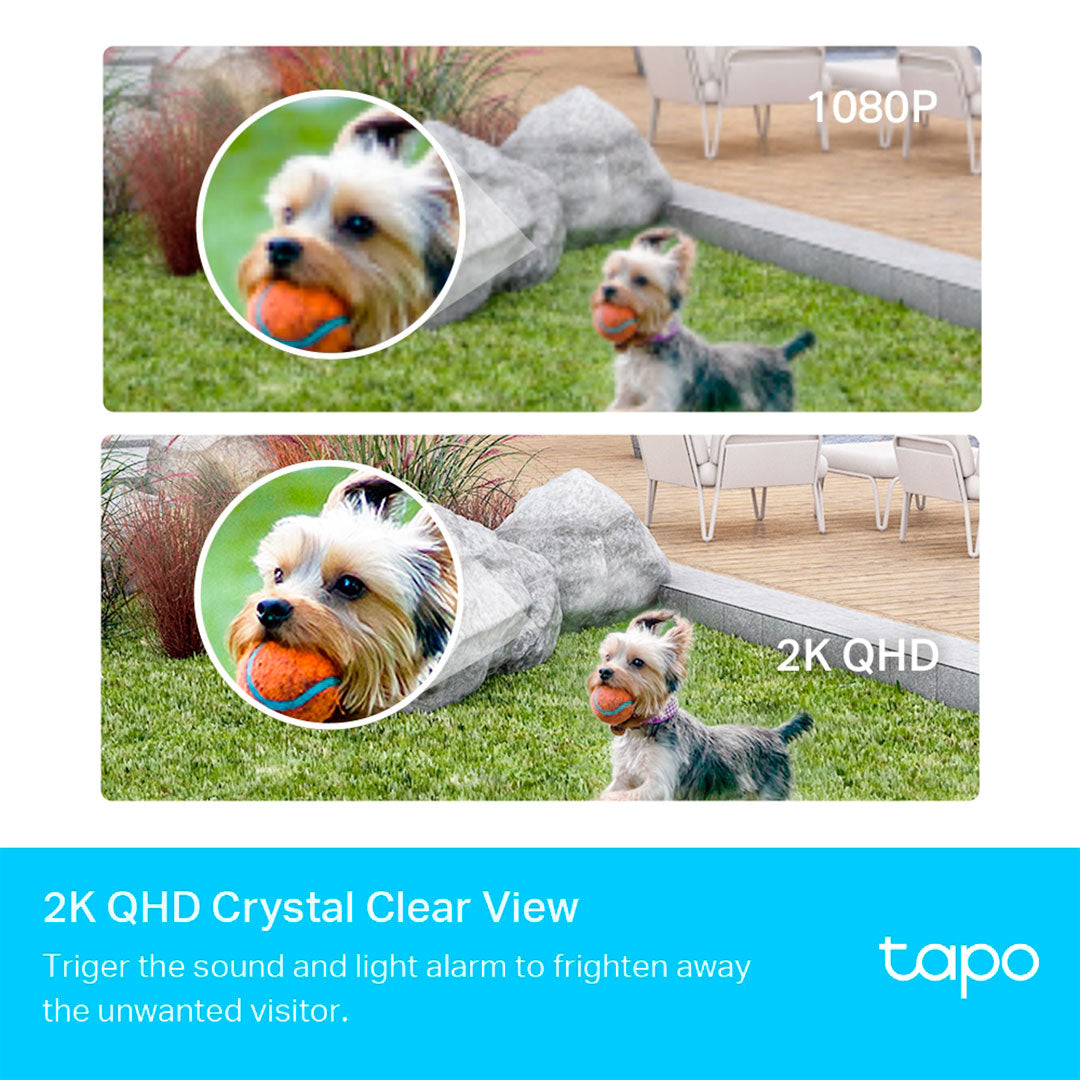 TP-LINK TAPO C420S1 Cámara de seguridad WIFI 4MP H200 con batería