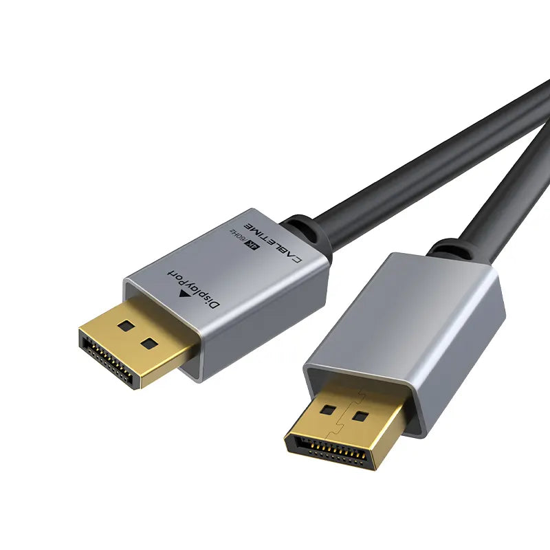 CABLETIME CD20K Cable DisplayPort 1.2 4K 60Hz 1.8m CT-AV585-P01G-SG1.8