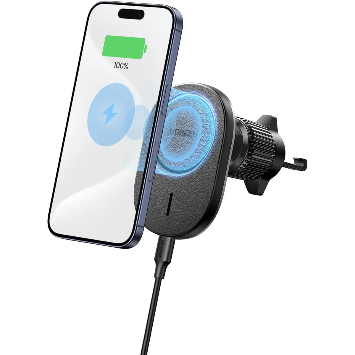 UGREEN CD345 25925 Cargador para Carro iPhone 15 Magsafe Soporte Giro