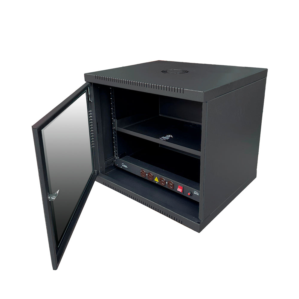 QUEST CGC-2887 Gabinete de Pared Compacto 5-RU 51 x 45cm
