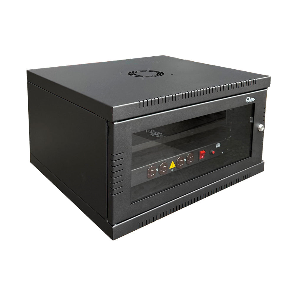 QUEST CGC-2889 Gabinete de Pared Compacto 9-RU 510 x 450mm.