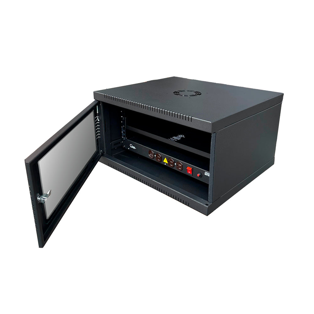 QUEST CGC-2889 Gabinete de Pared Compacto 9-RU 510 x 450mm.