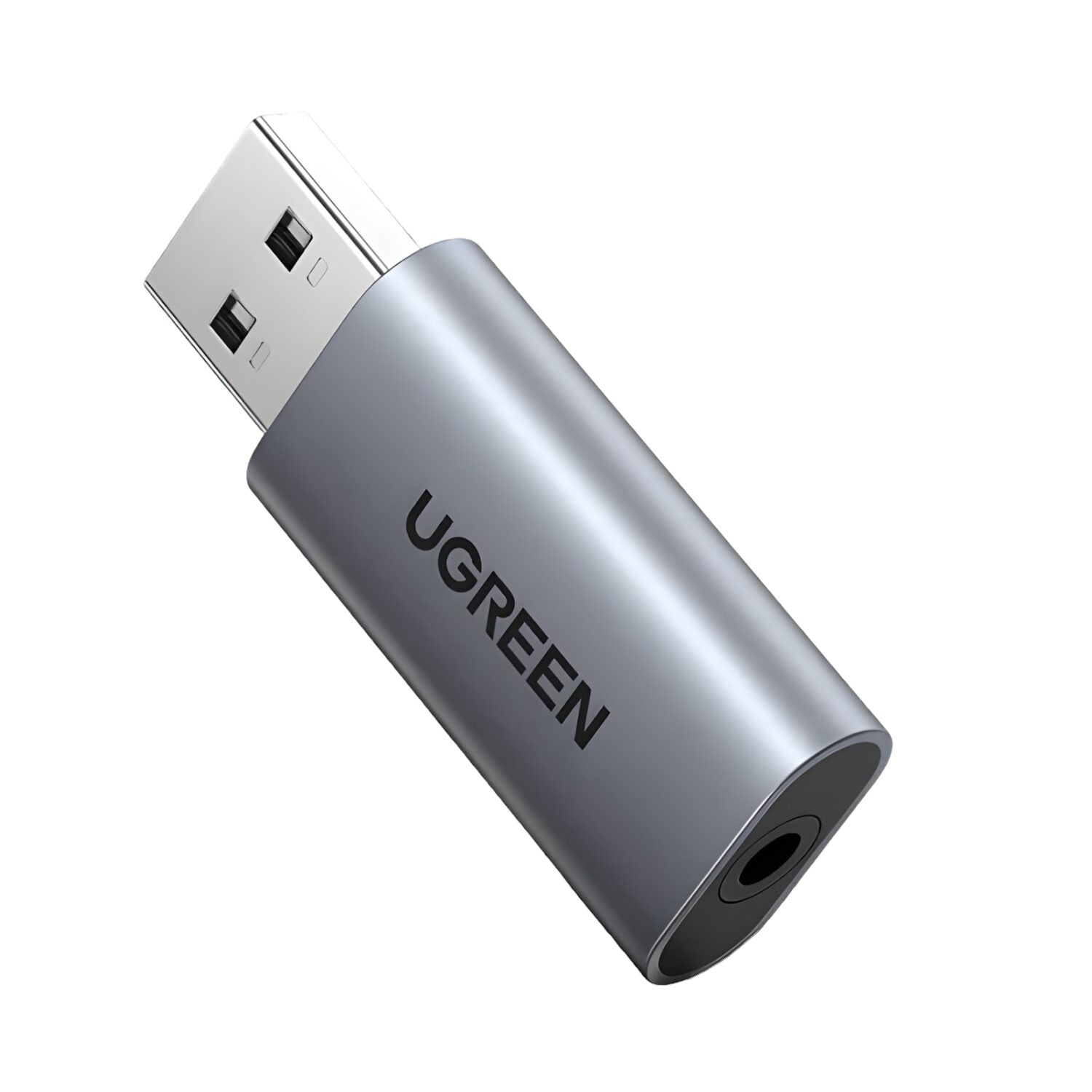 UGREEN CM383 80864 Adaptador Audio Externo Estereo Grey