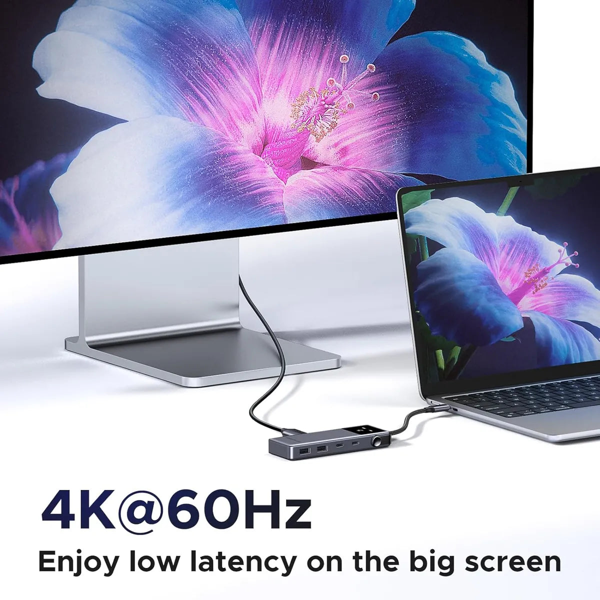 UGREEN CM888 35998 Hub USB-C 6 en 1 con HDMI 4K 60Hz y Puertos USB-A/C