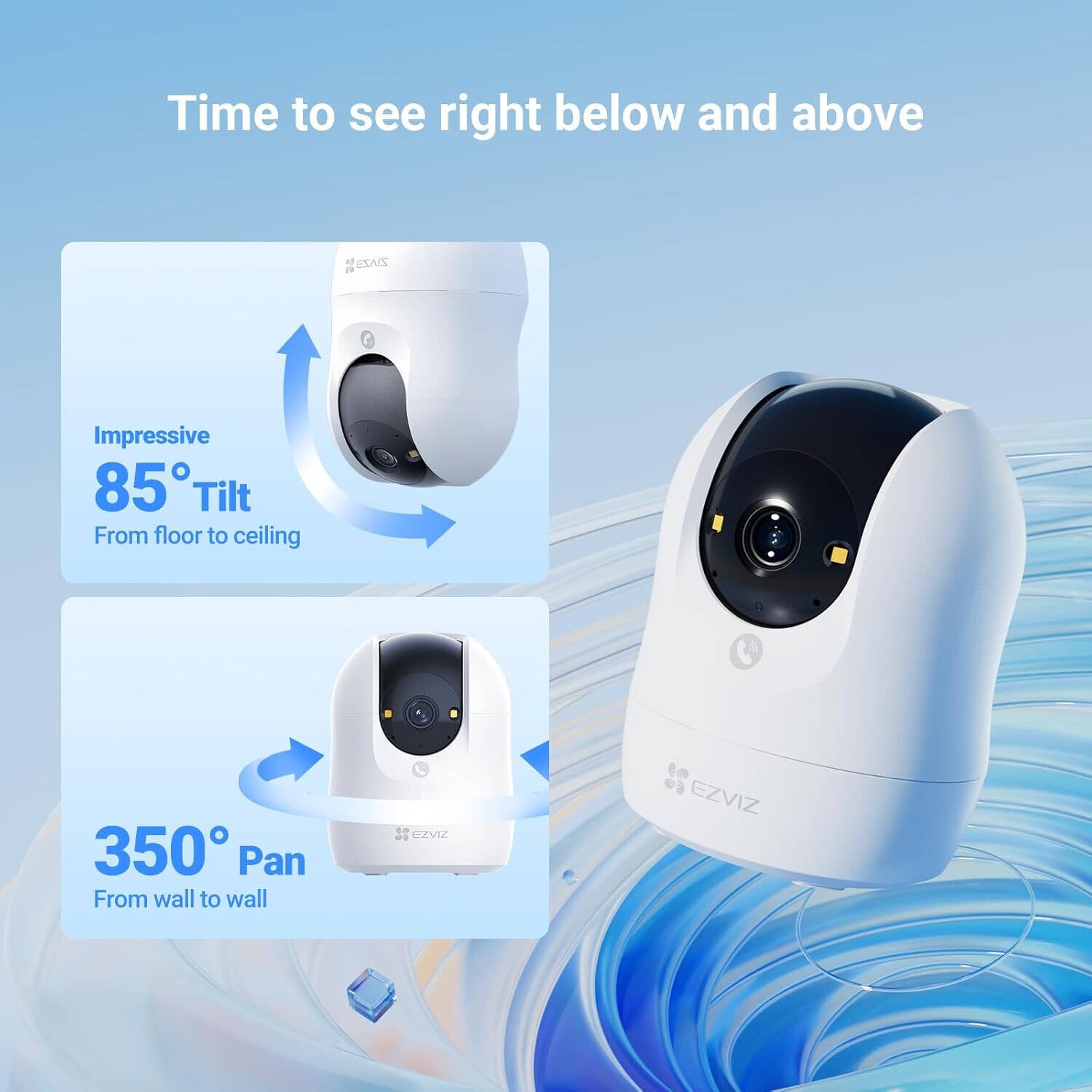 EZVIZ C6N G1 2K Camara de Seguridad WIFI 3MP PT350 dWDR Inteligente