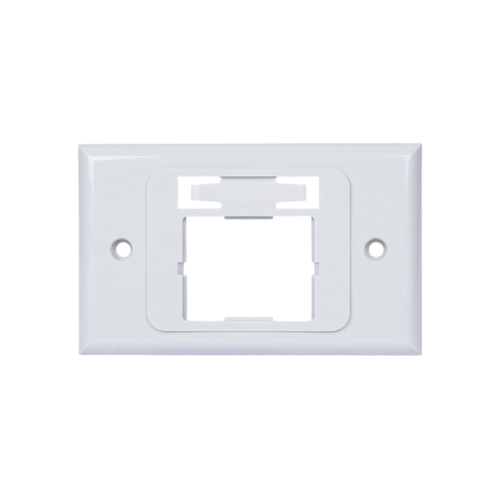 SIEMON CT2-HFPA-02 Placa Multimedia Horizontal 1 Modulo