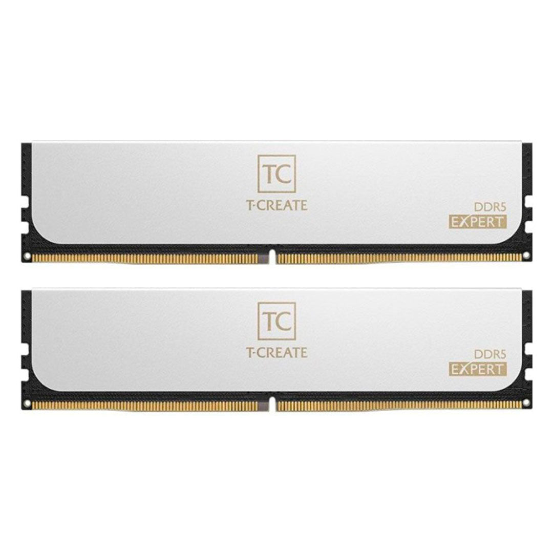 TEAMGROUP EXPERT Memoria RAM DDR5 32GB 2x16GB 6400MHz Blanco