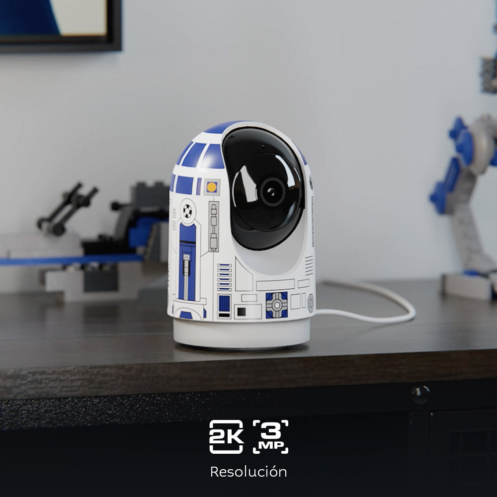 NEXXT SOLUTIONS NHC-IP15 R2 Cámara de Seguridad WIFI 3MP 360° STAR WARS R2D2