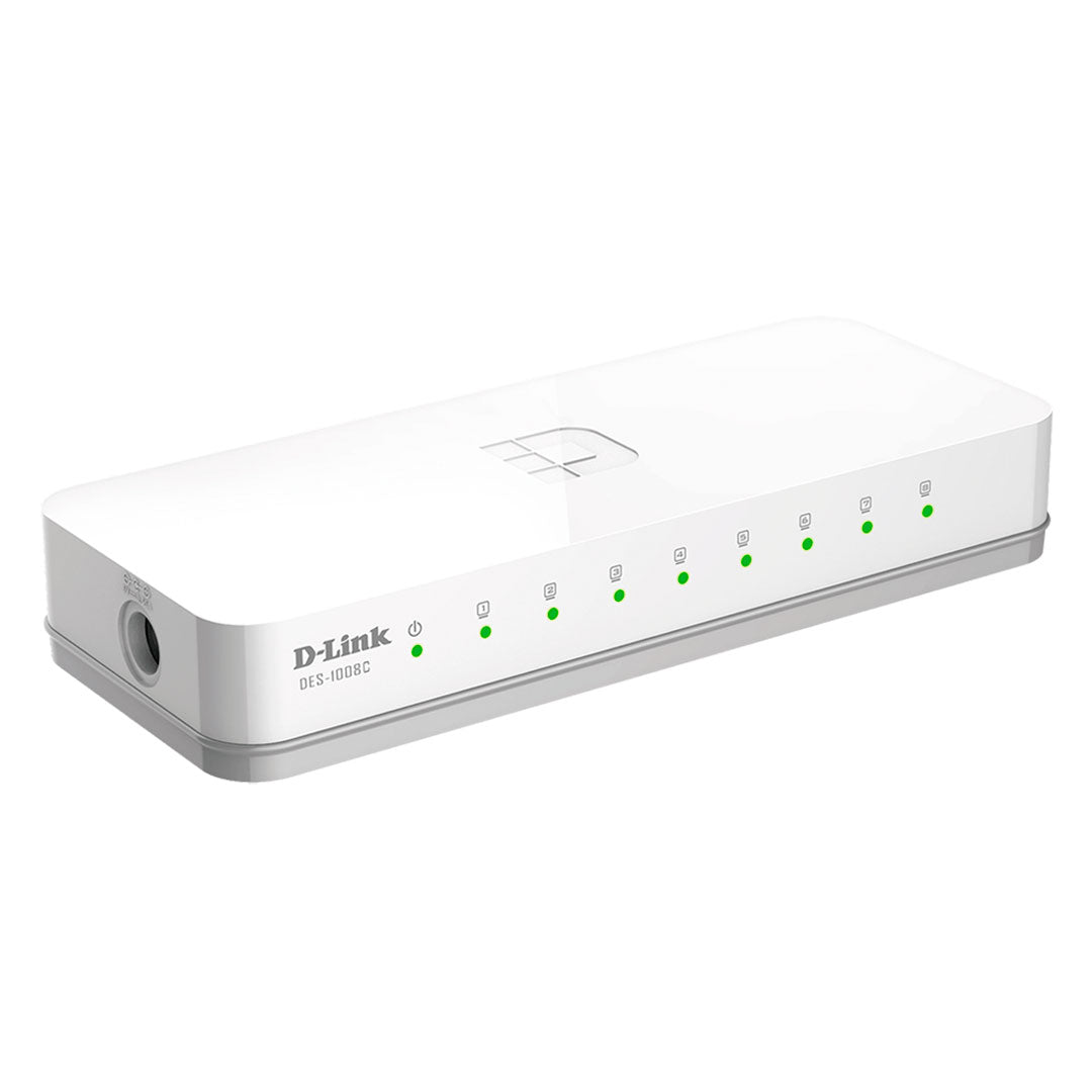 D-LINK DES-1008C Switch 8 Puertos 10/100Mbps