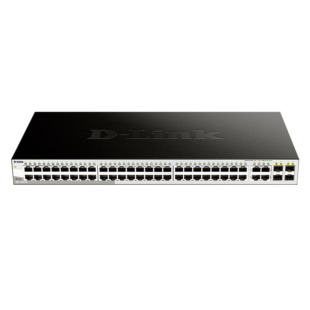D-LINK DGS-1210-52 Switch 48 puertos Gigabit 4SFP/Gb Administrable