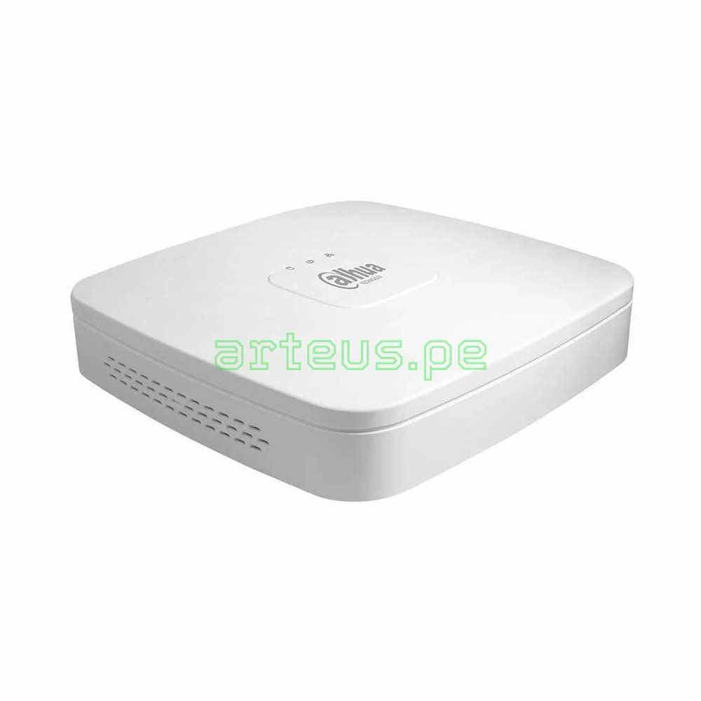 DAHUA NVR2108-4KS3 Grabador NVR 4K 8CH 12MP 80Mbps 1HDD hasta 20TB SMD PLUS