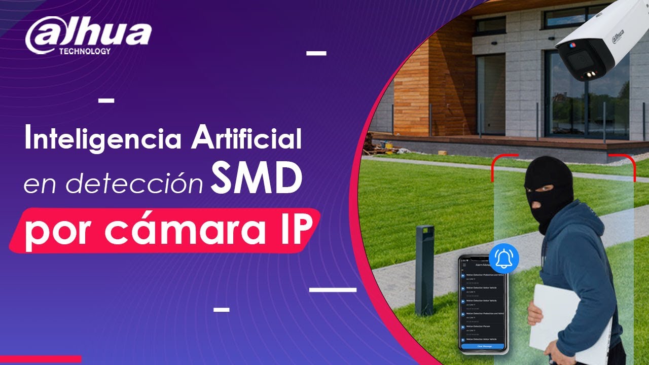 DAHUA DH-IPC-HFW1239TL1-A-IL Cámara de Seguridad IP POE 2MP Full HD 2.8mm IP67 Micrófono IR/Led 30m