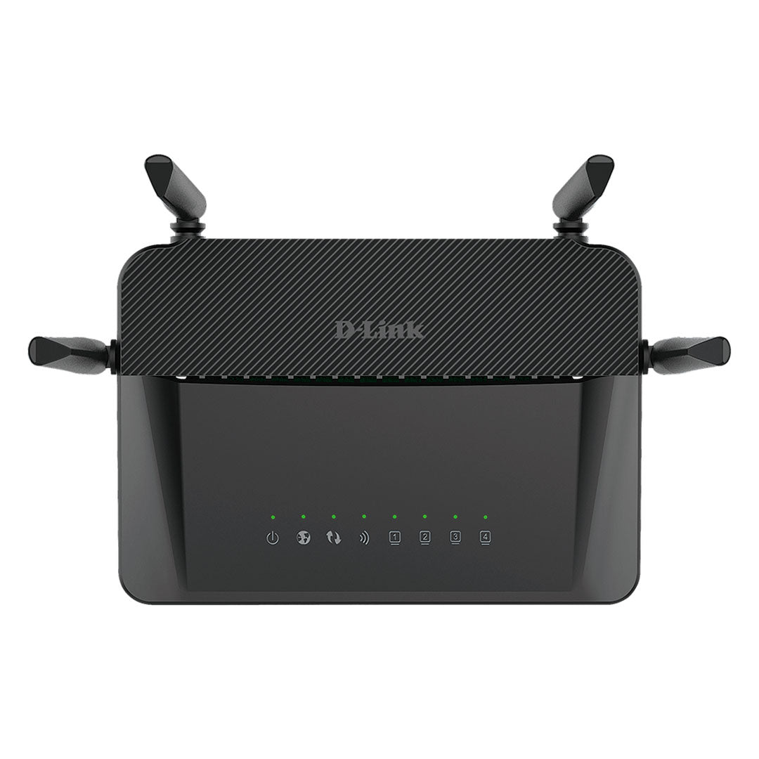 D-LINK DIR-822 - Router Ethernet Wireless AC1200 Dual Band 2.4/5.0 GHz 1 RJ-45 WAN, 4 RJ-45 LAN