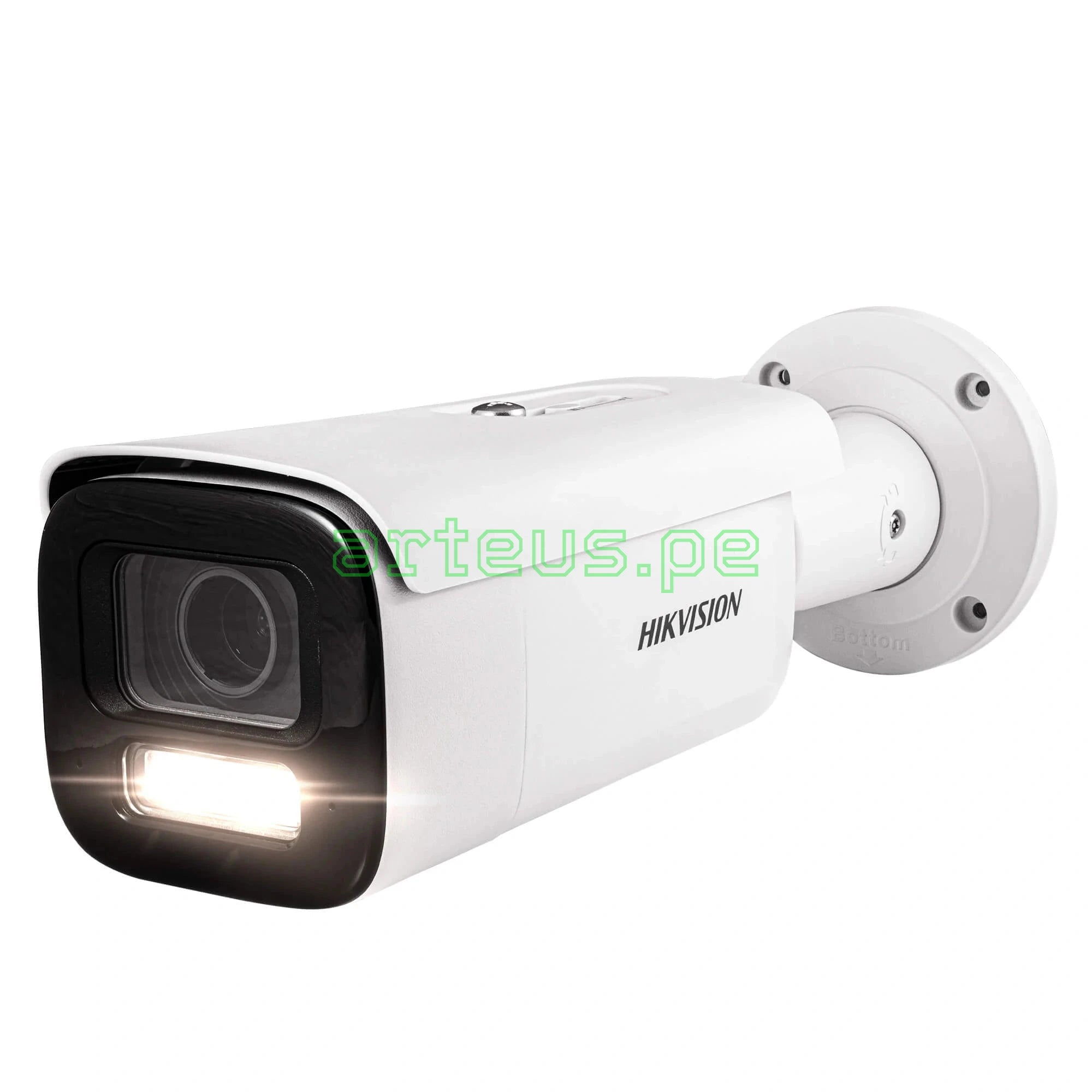 HIKVISION DS-2CD2643G2-LIZS2USLRB Cámara de Seguridad IP 4MP Lente Motorizada Luz Híbrida Acusense