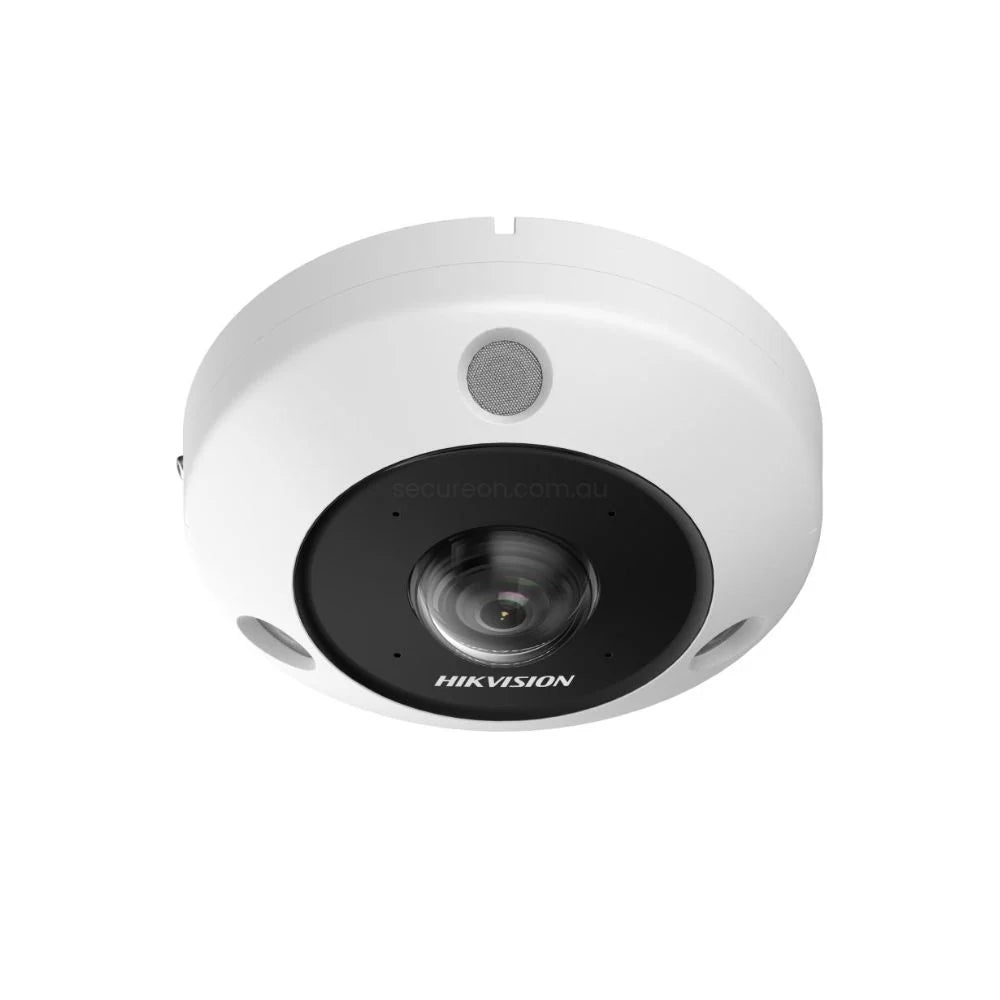 HIKVISION DS-2CD6365G1-IVS Fisheyes Cámara de Seguridad Ojo de Pez IP 6MP IR15 Audio