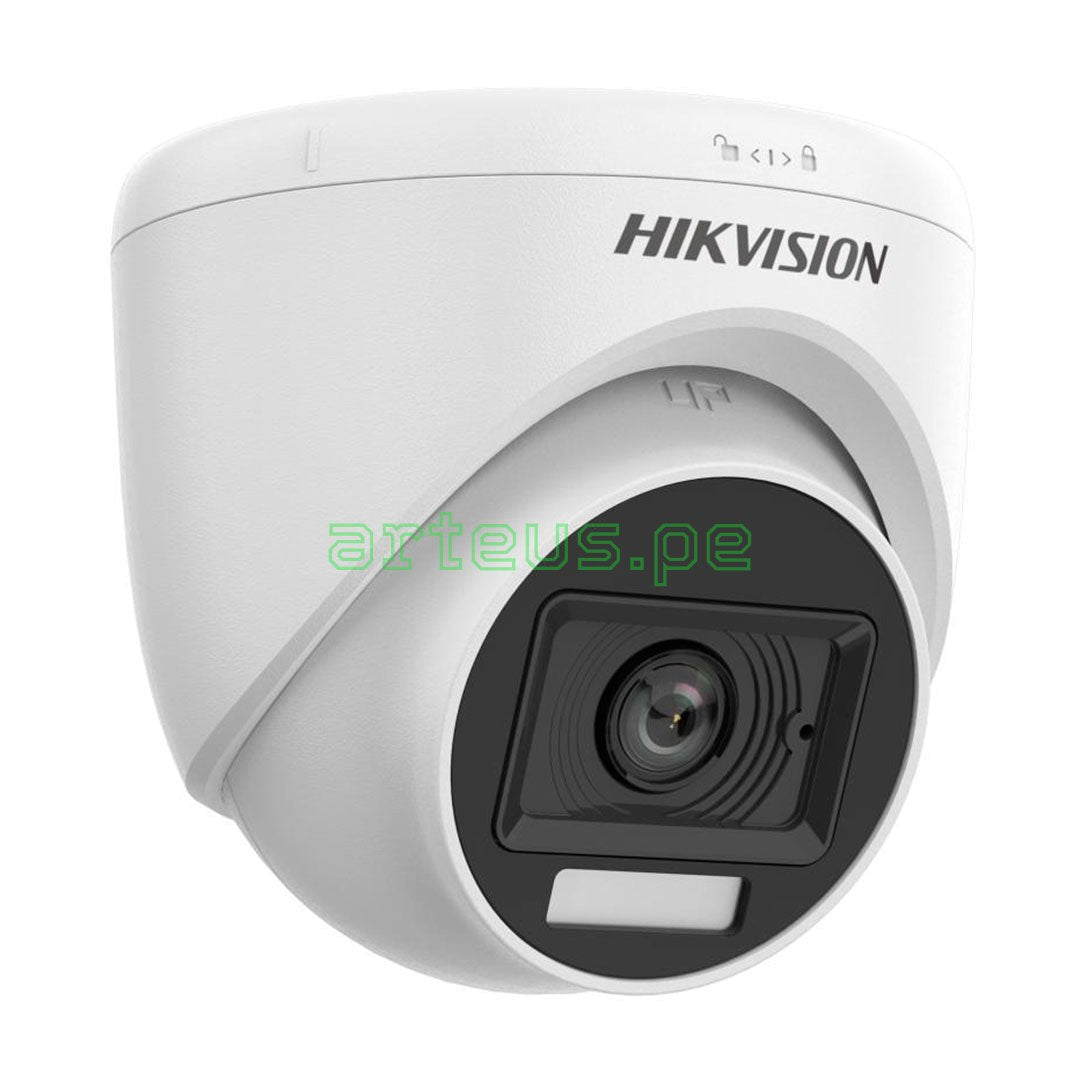 HIKVISION DS-2CE76D0T-LPFS Cámara de Seguridad 2MP Lente Fijo IR20 Audio