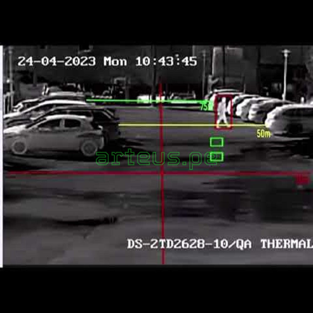 HIKVISION DS-2TD2617-10/QA Cámara de Seguridad IP 4MP Térmica 20ºC-150ºC