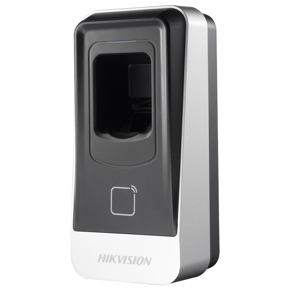 HIKVISION DS-K1201AEF Lectora Esclava de Tarjeta de Proximidad y Huellas