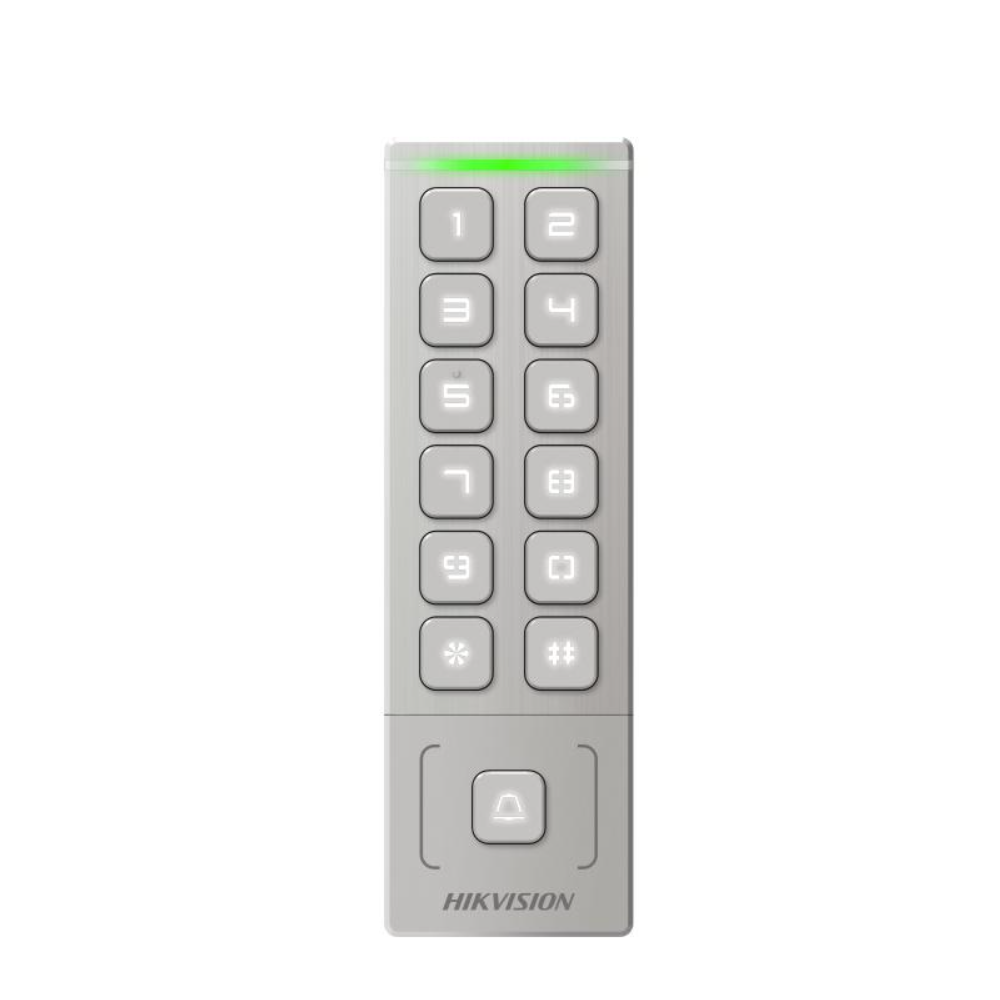 HIKVISION DS-K1T809EX Control de Acceso con Lector de Tarjeta PIN IP65
