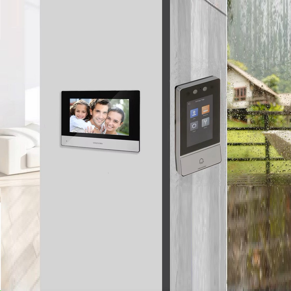HIKVISION DS-KV9503-WBE1 Portero Frente de Calle IP 4.3" IP65