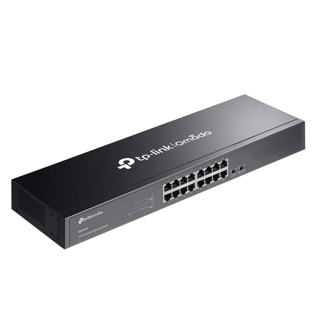 TP-LINK DS1016G Switch Omada 16 Puertos Gigabit No Gestionable Rackeable