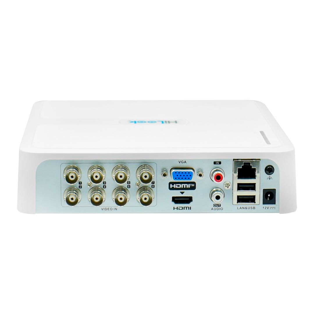 HILOOK DVR-108G-M1/T Grabador DVR Lite Mini 8 Canales 1080P 1HDD Audio 72Mbps