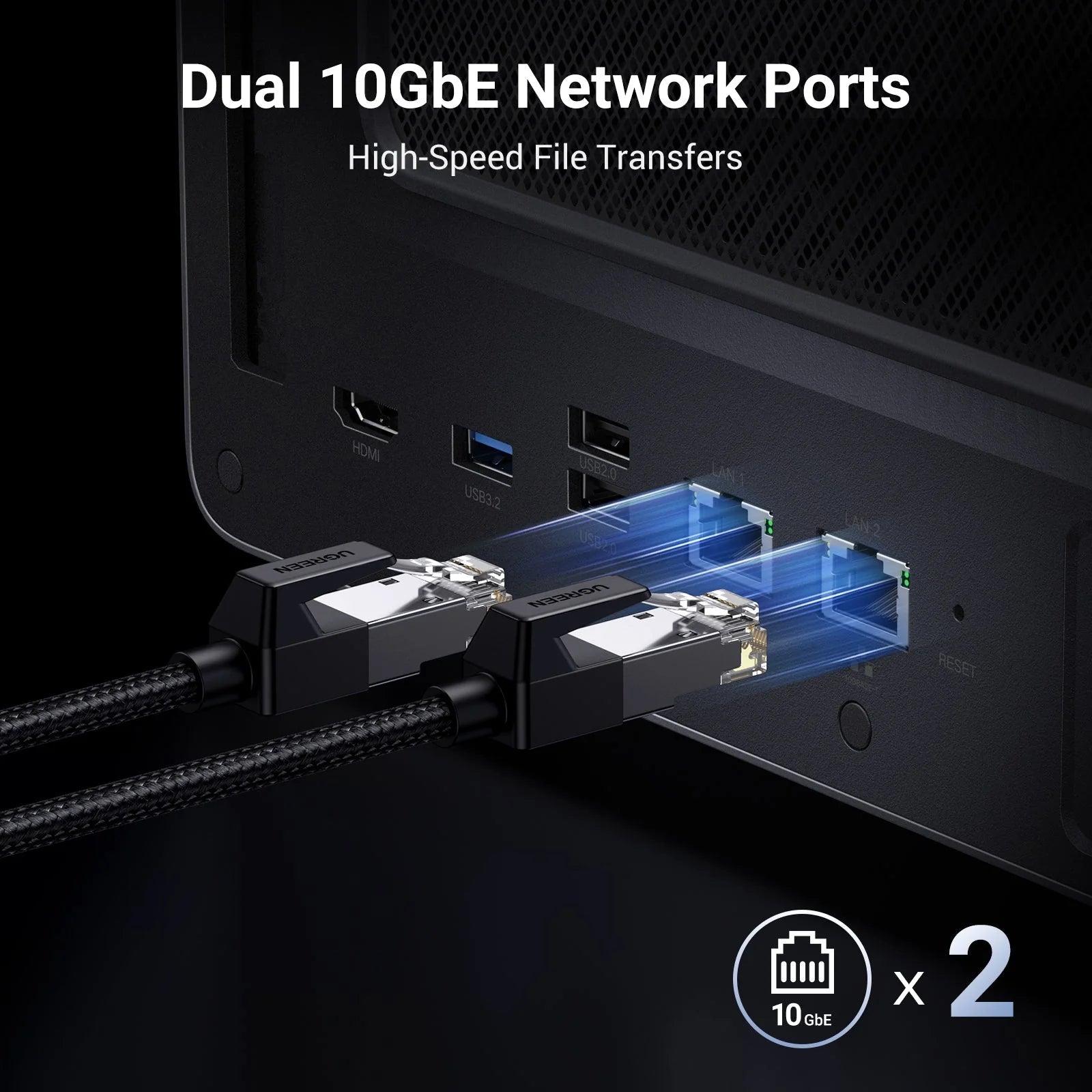 UGREEN DXP6800 25898 PRO NAS Storage 8 Bahías HDD No Incluidos