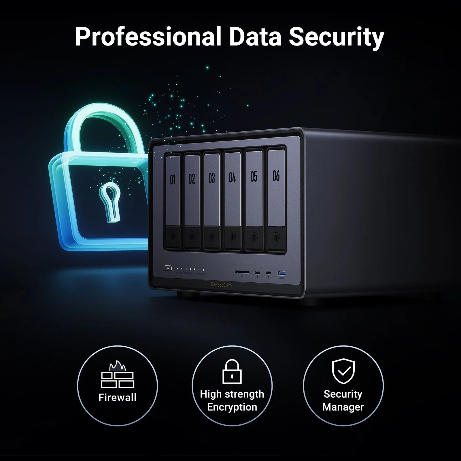 UGREEN DXP6800 25898 PRO NAS Storage 8 Bahías HDD No Incluidos