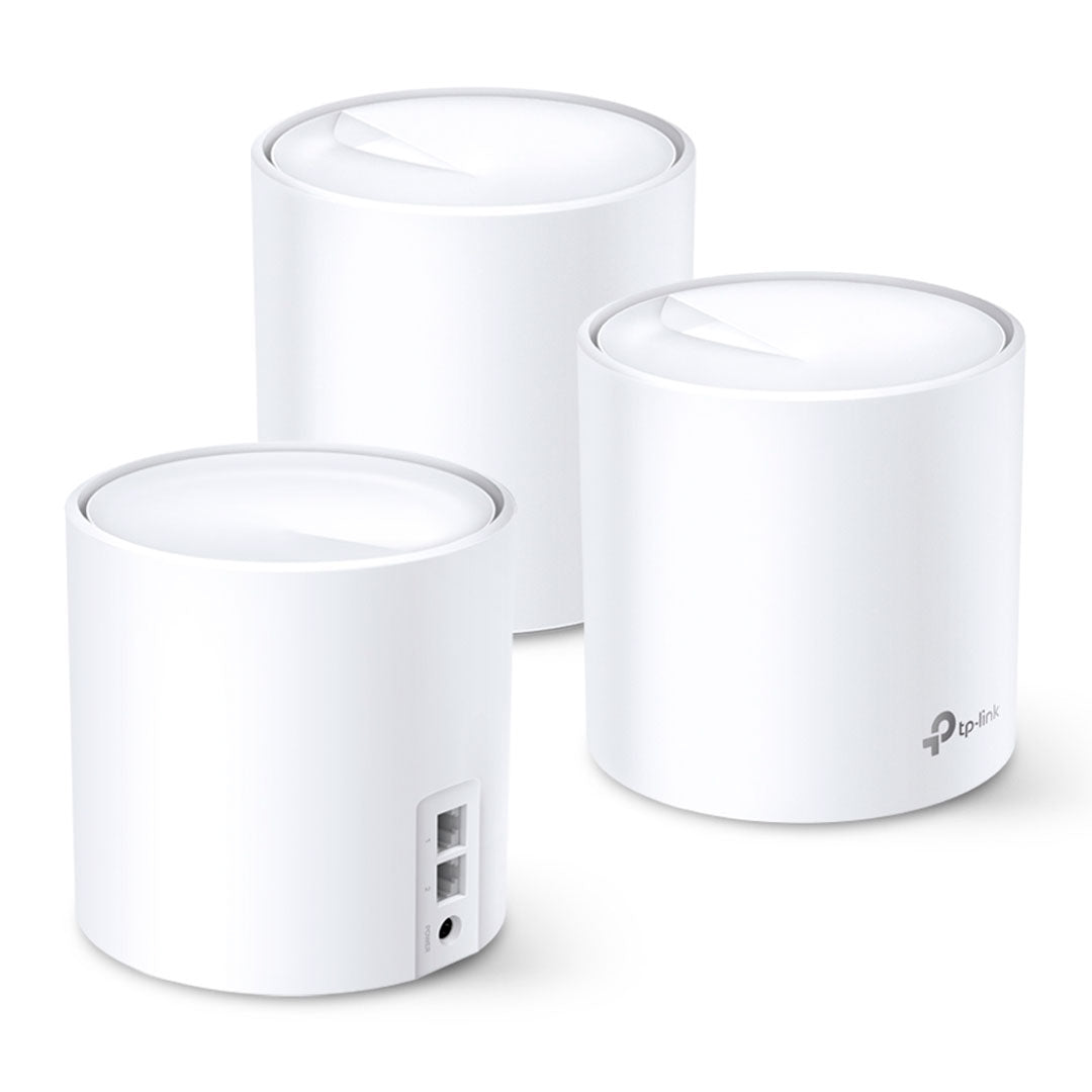 TP-LINK DECO X20 3-Pack Router Mesh WiFi6 AX1800 Doble Banda
