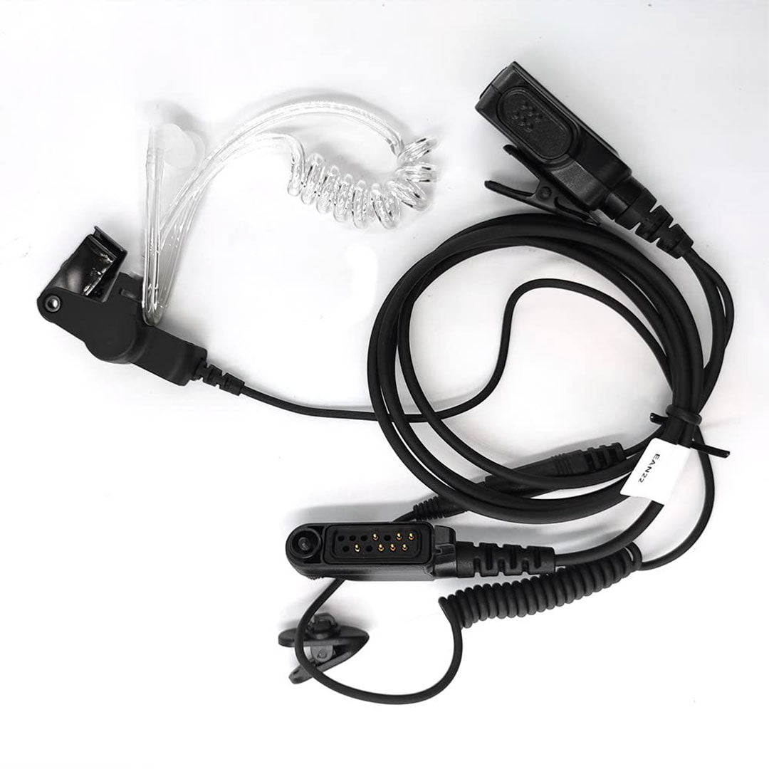 HYTERA EAN22 Auricular con PTT, desmontable, con Tubo acústico, Transparente.