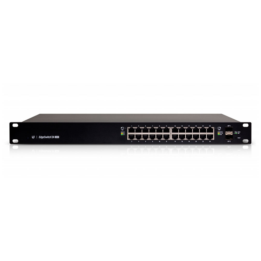 UBIQUITI ES-24-250W Switch PoE EDGEMAX 24 PUERTOS 2SFP 250W L2