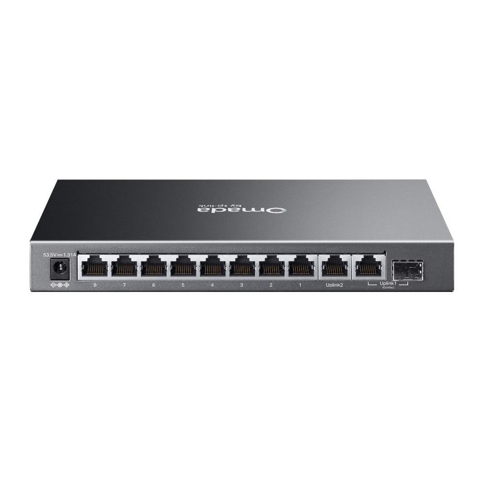 TP-LINK ES210GP Switch Omada Easy Managed 10 Puertos con 8 Puertos PoE+