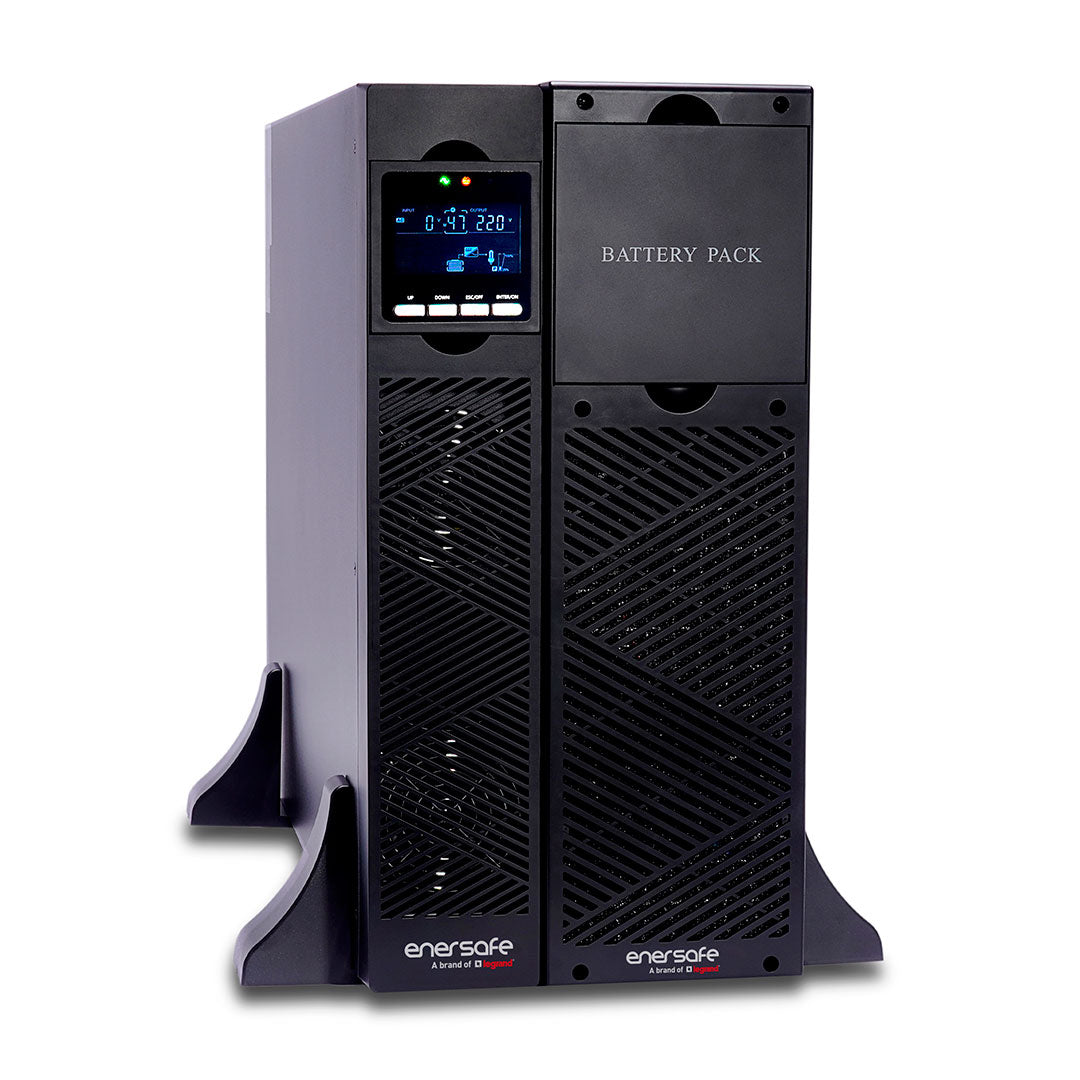ENERSAFE ESOL RTH-C 10kVA UPS 1F Online doble conversión rack 10kVA/9KW bornes